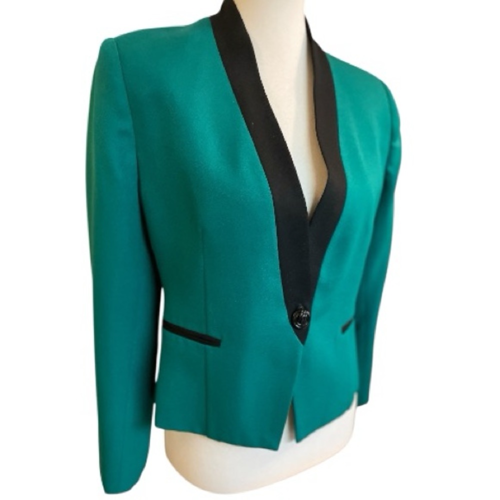 Koret Petites Green Blazer Jacket